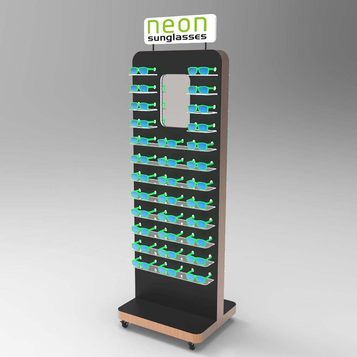 sunglasses rack