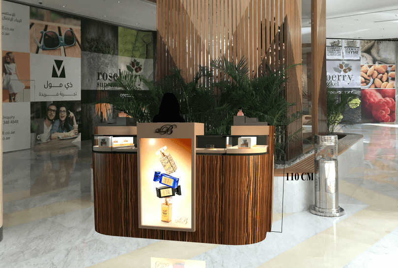 perfume display stands
