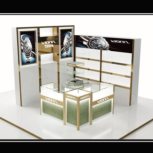 high end watch booth