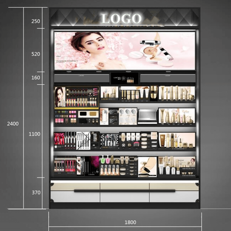 makeup display cabinet