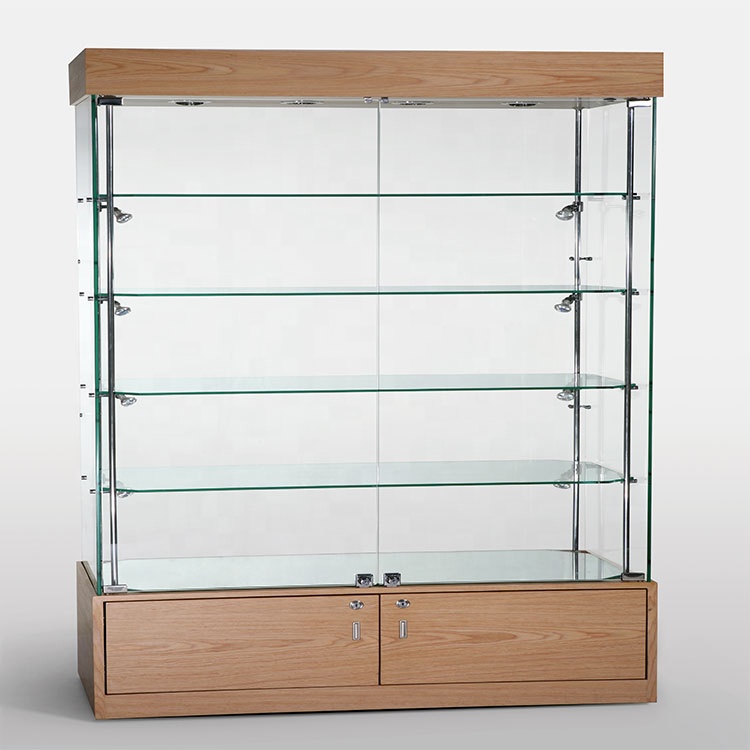 glass display case