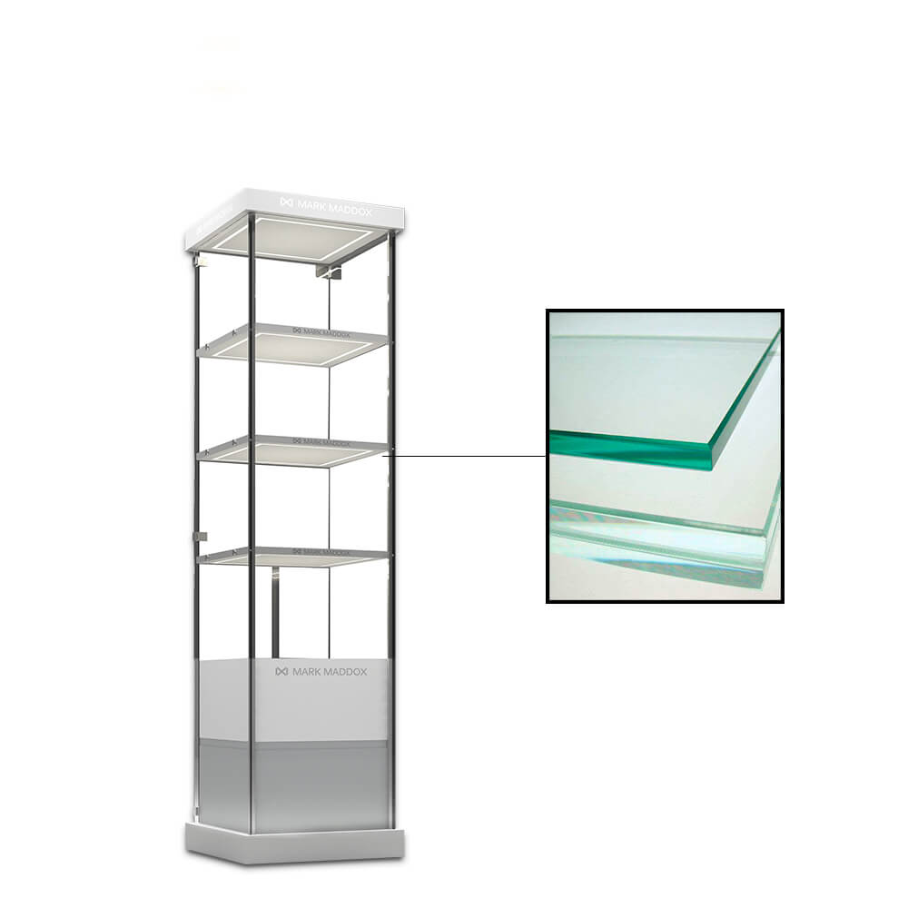 glass display cabinet