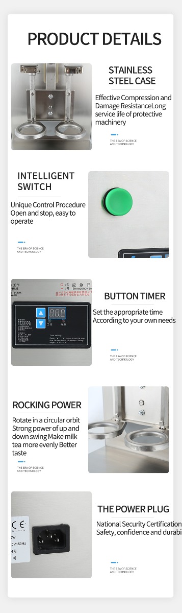 Bubble Tea Shaker Machine