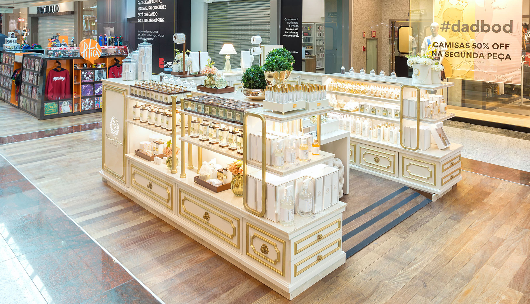 Luxury Exquisite Perfume Kiosk 