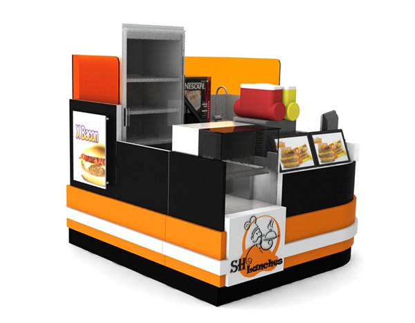 hamburger kiosk