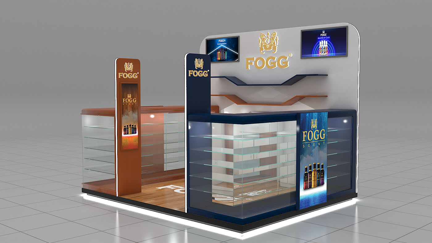 shampoo retail display stand