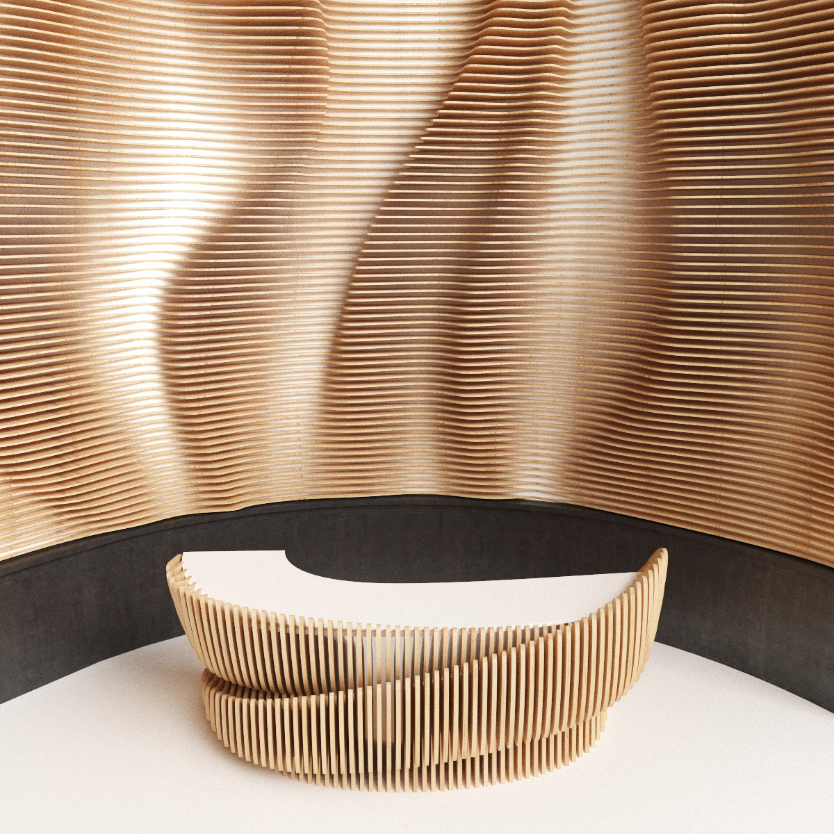 reception desk design 