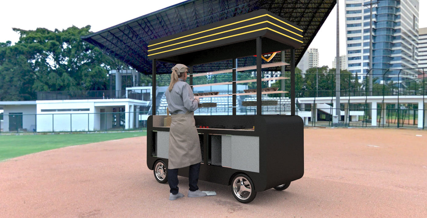 fast food kiosk