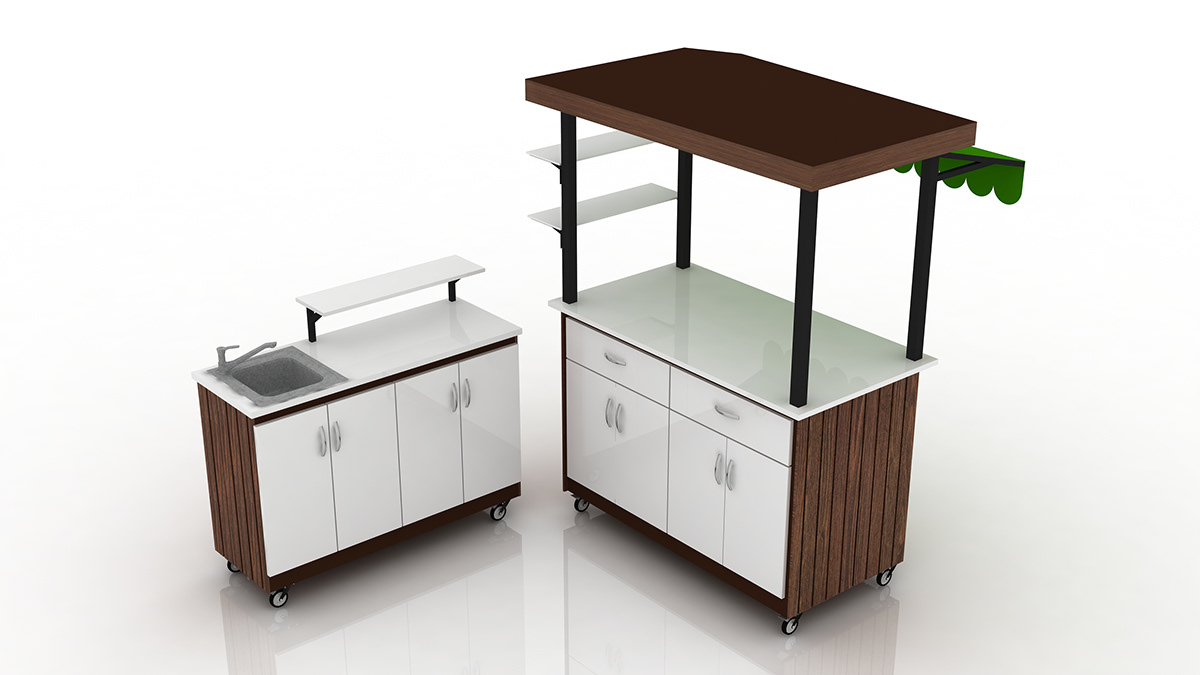 coffee display case