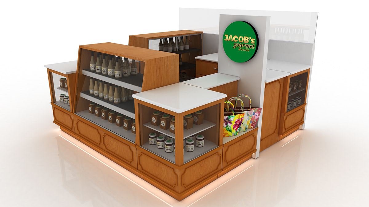 New Custom Food Booth