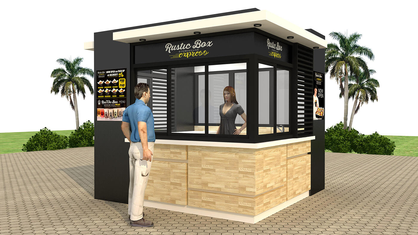 street snack booth 