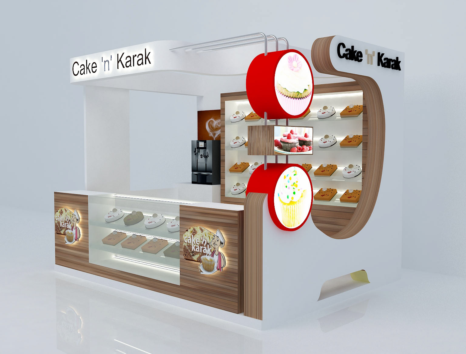 cake food kiosk