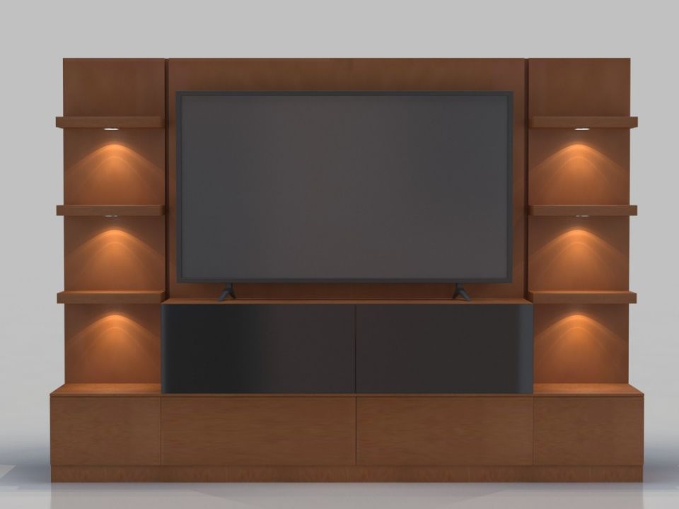 wooden storage cabinet