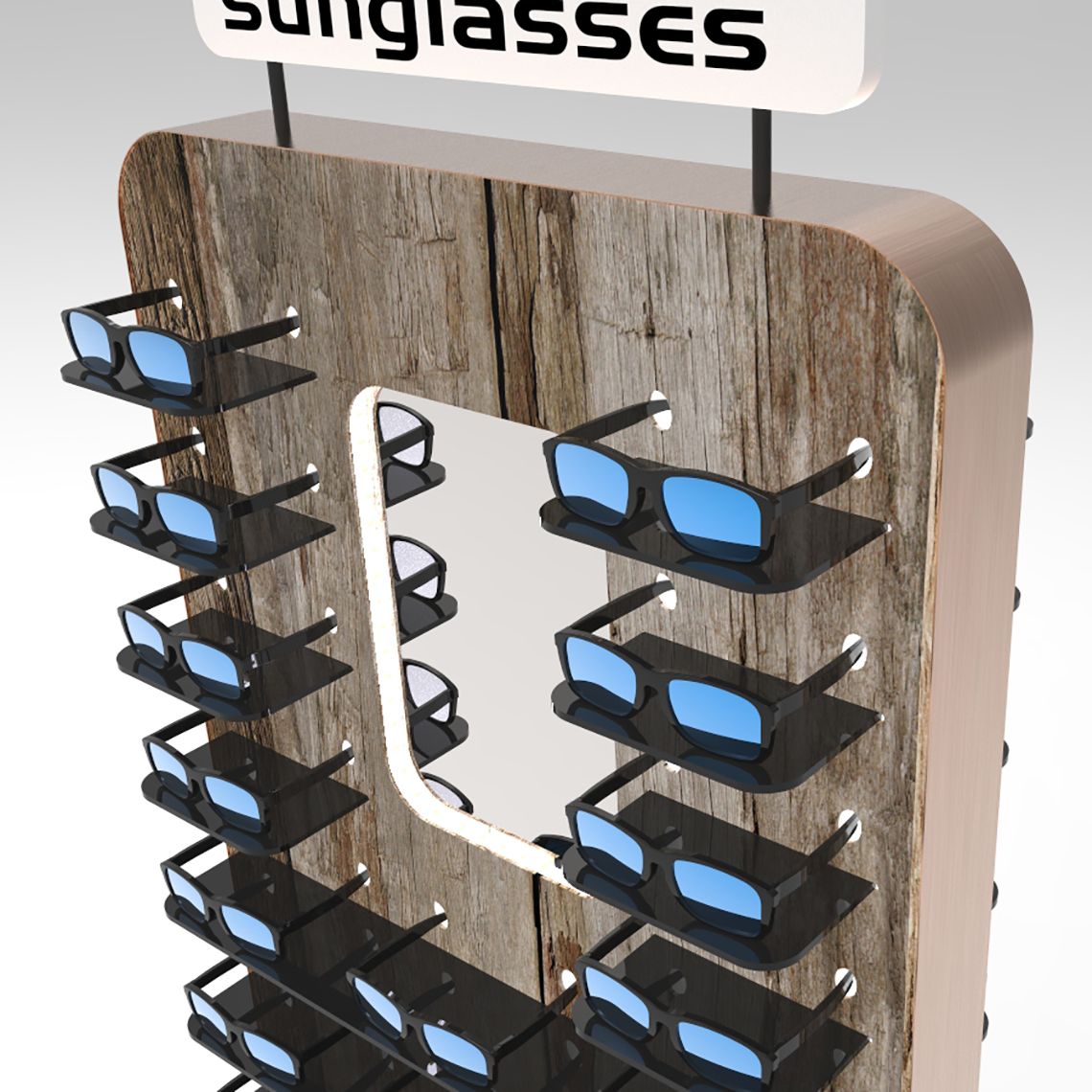eyewear display rack