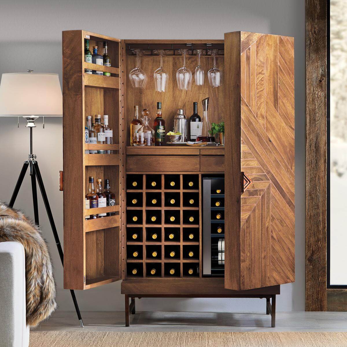 High End Wine Household Display Showcase 