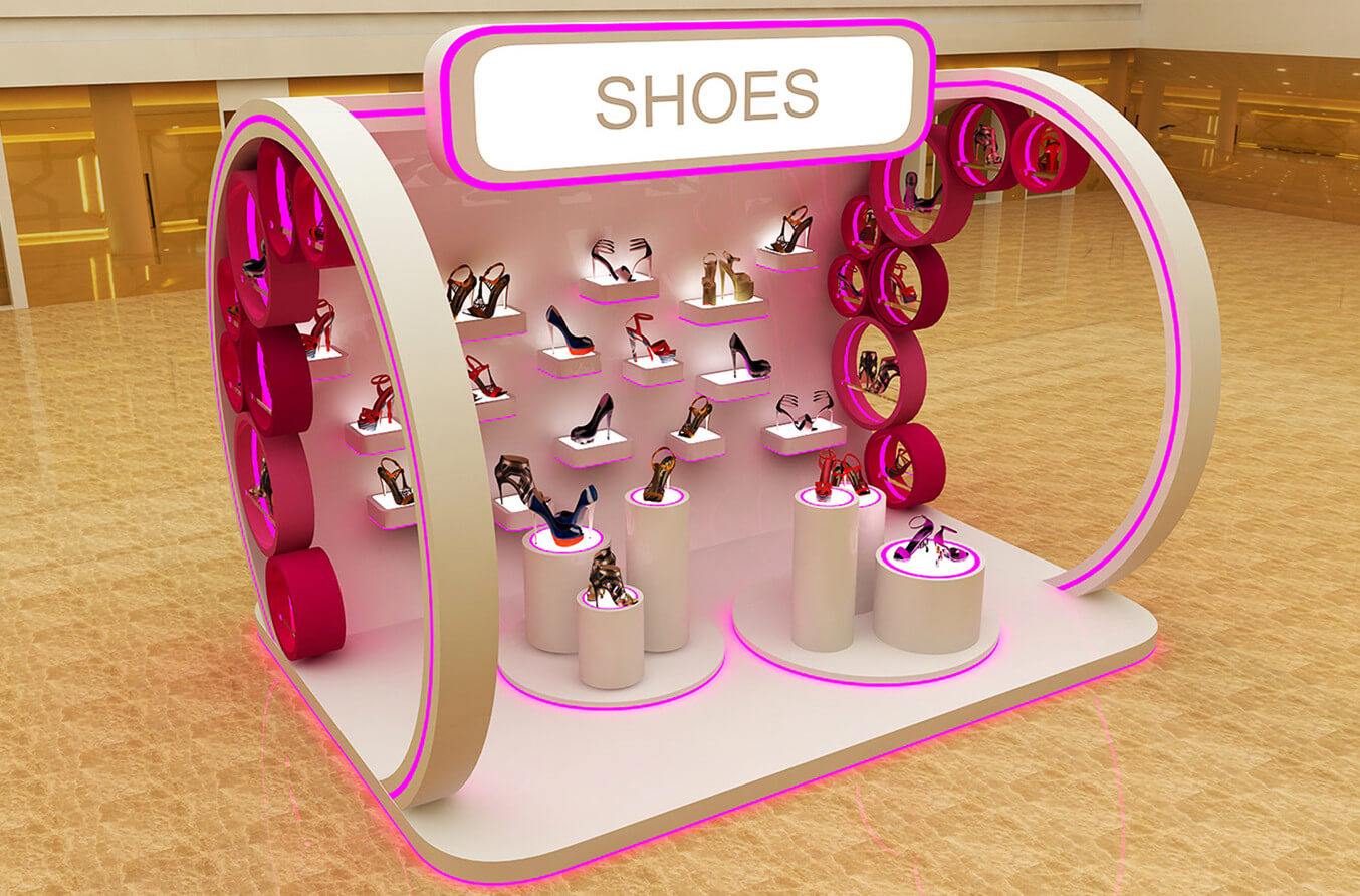 shoes display booth 