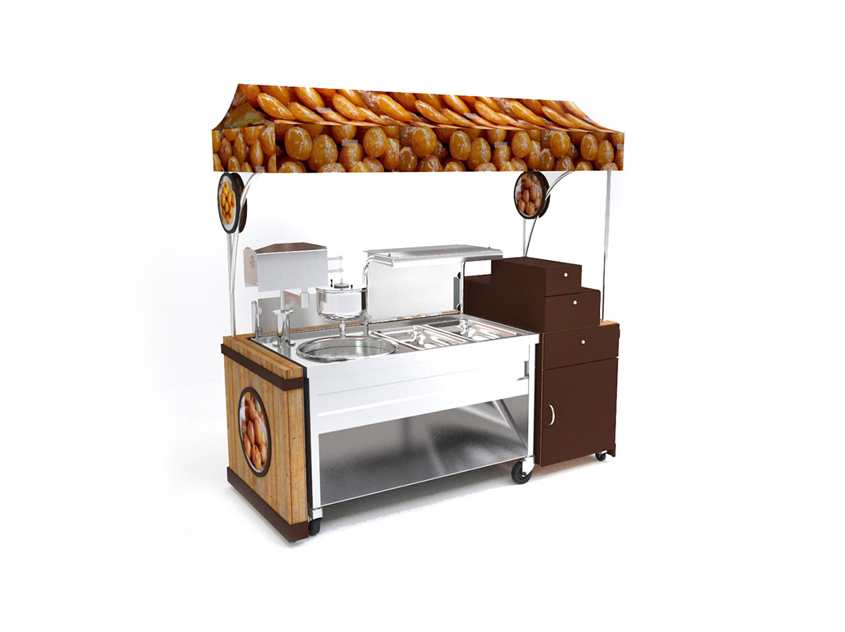Food Potato Booth