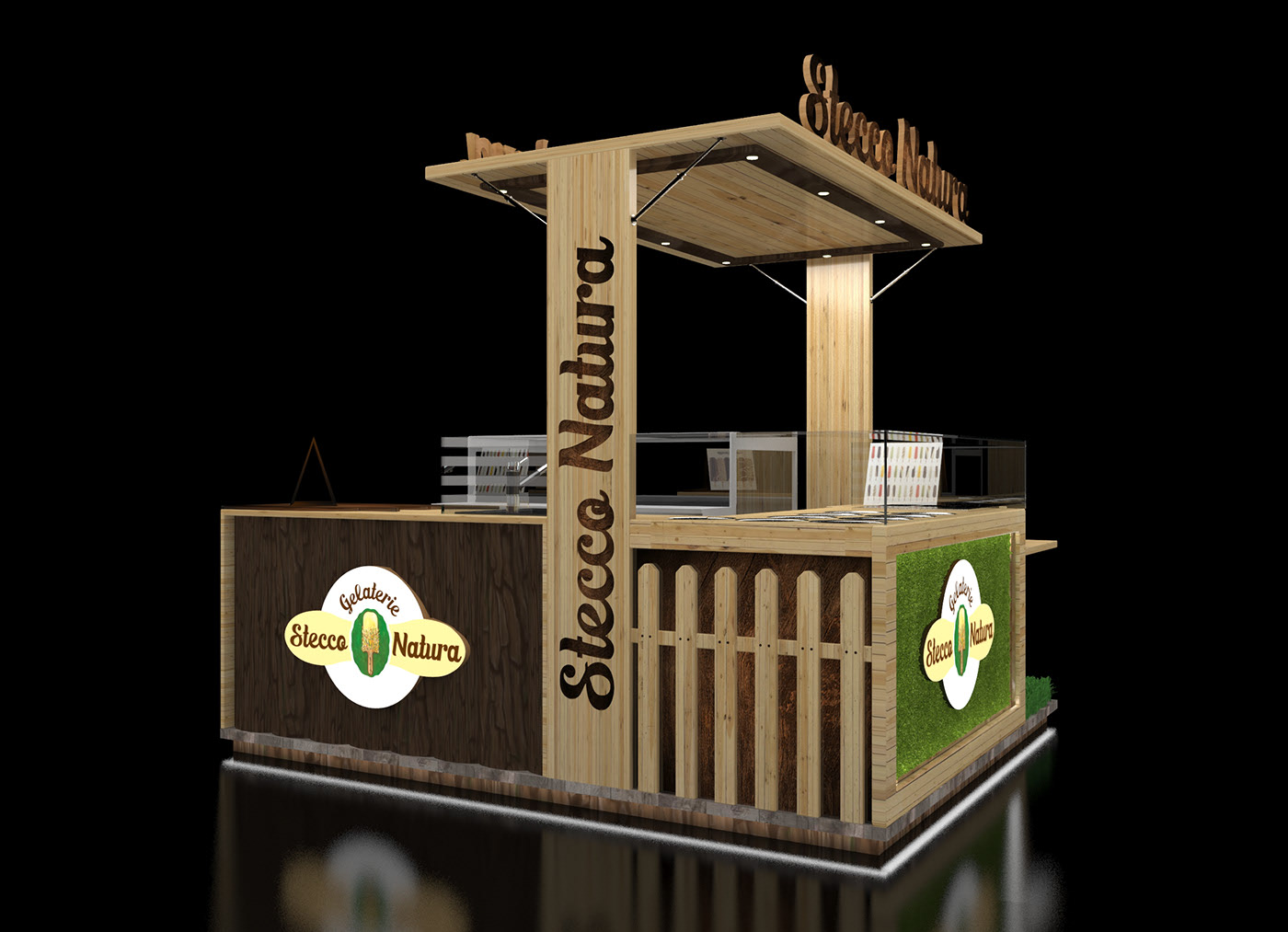 Custom Popsicle Booth