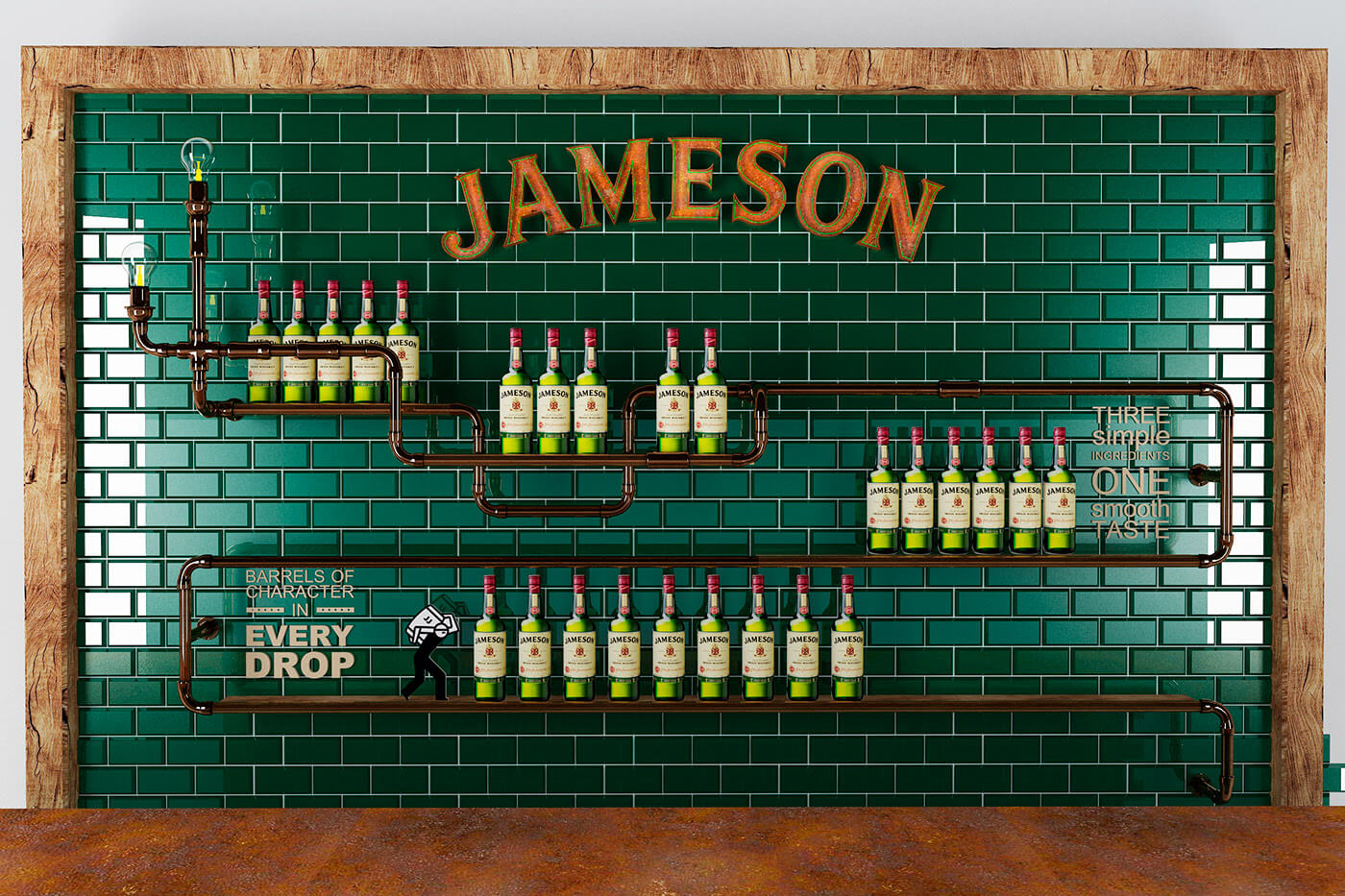 wine bar counter 