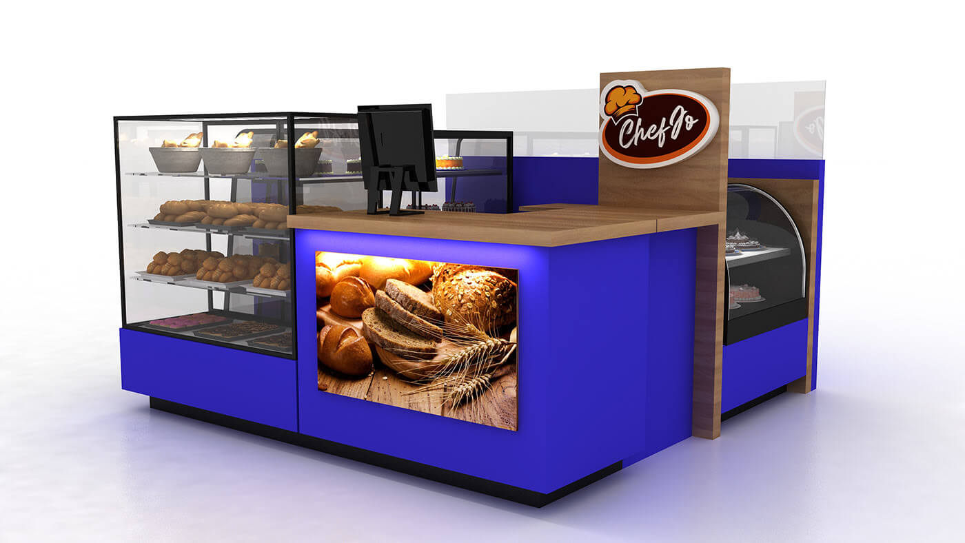 bread display booth 