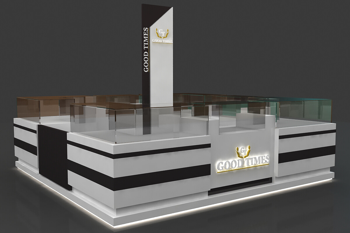jewelry display kiosk 