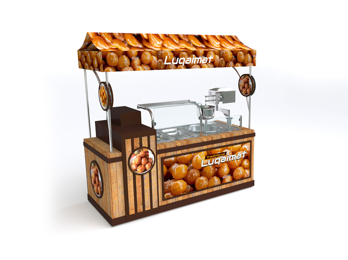 Food Potato Booth