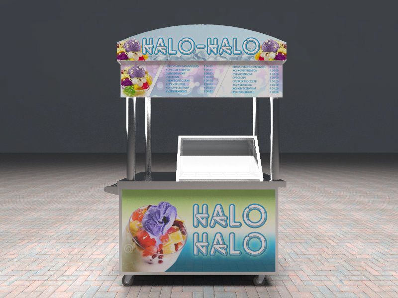 ice cream cart