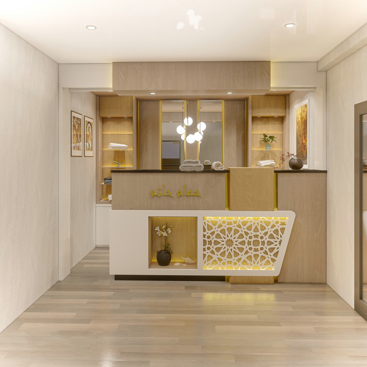 Ant Salon Used Reception Desk