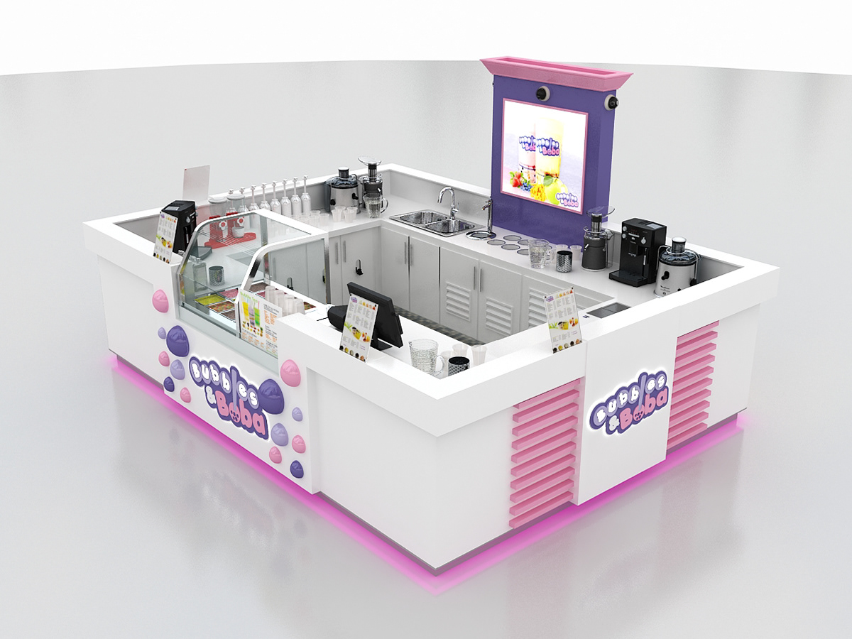 bubble tea booth 