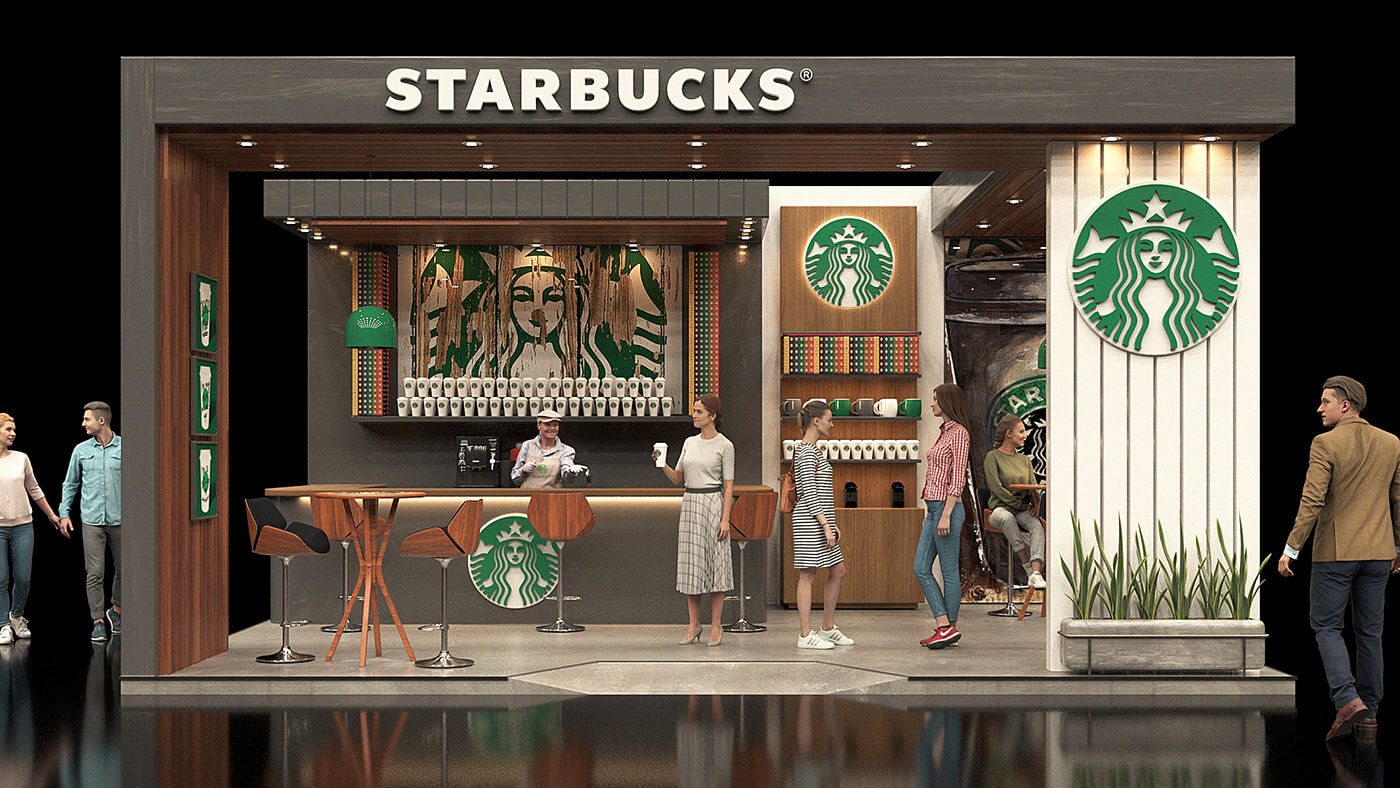 coffee bar kiosk 