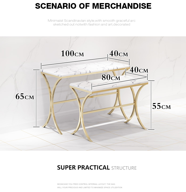 high end display table