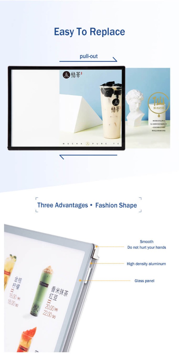 desktop advertising board