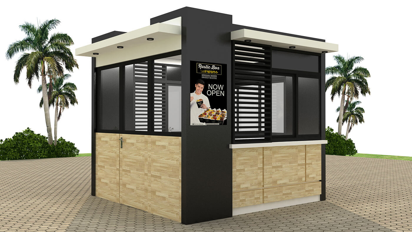 outdoor food booth 