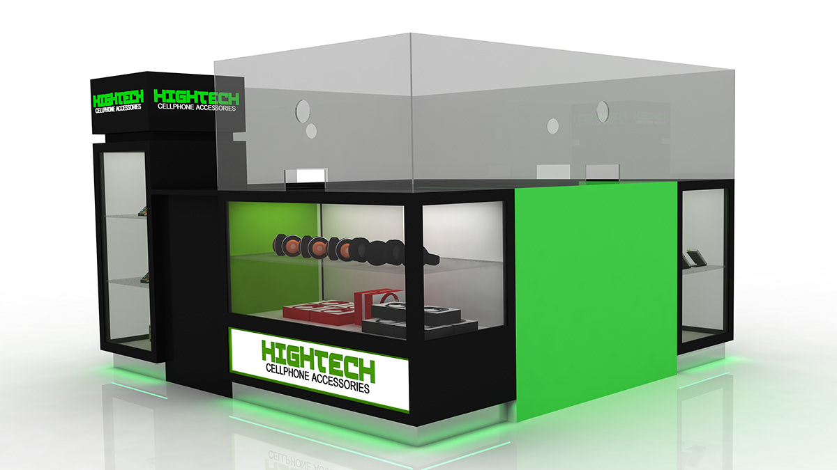 Cellphone Retail Display Counter