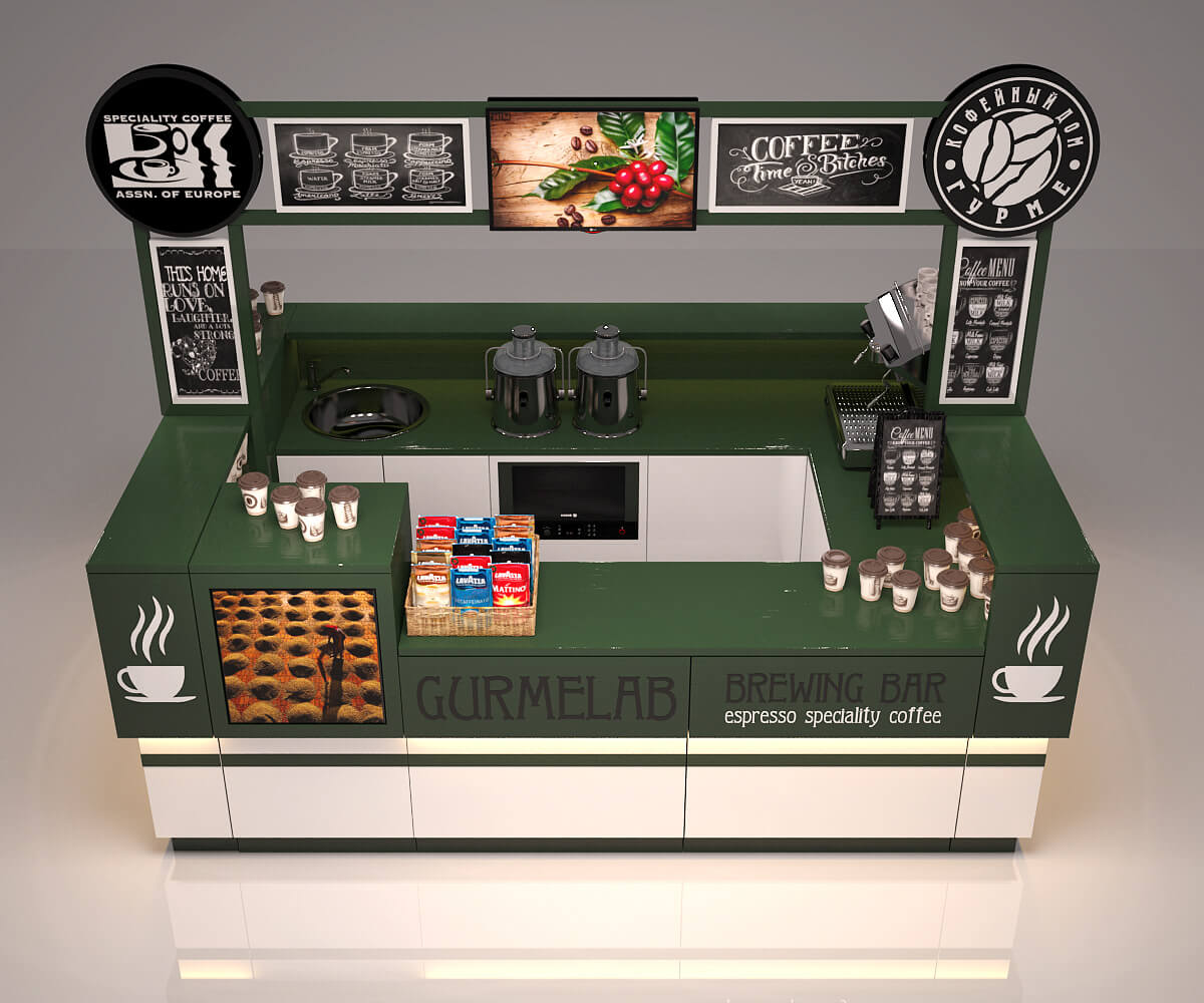 mall food booth 