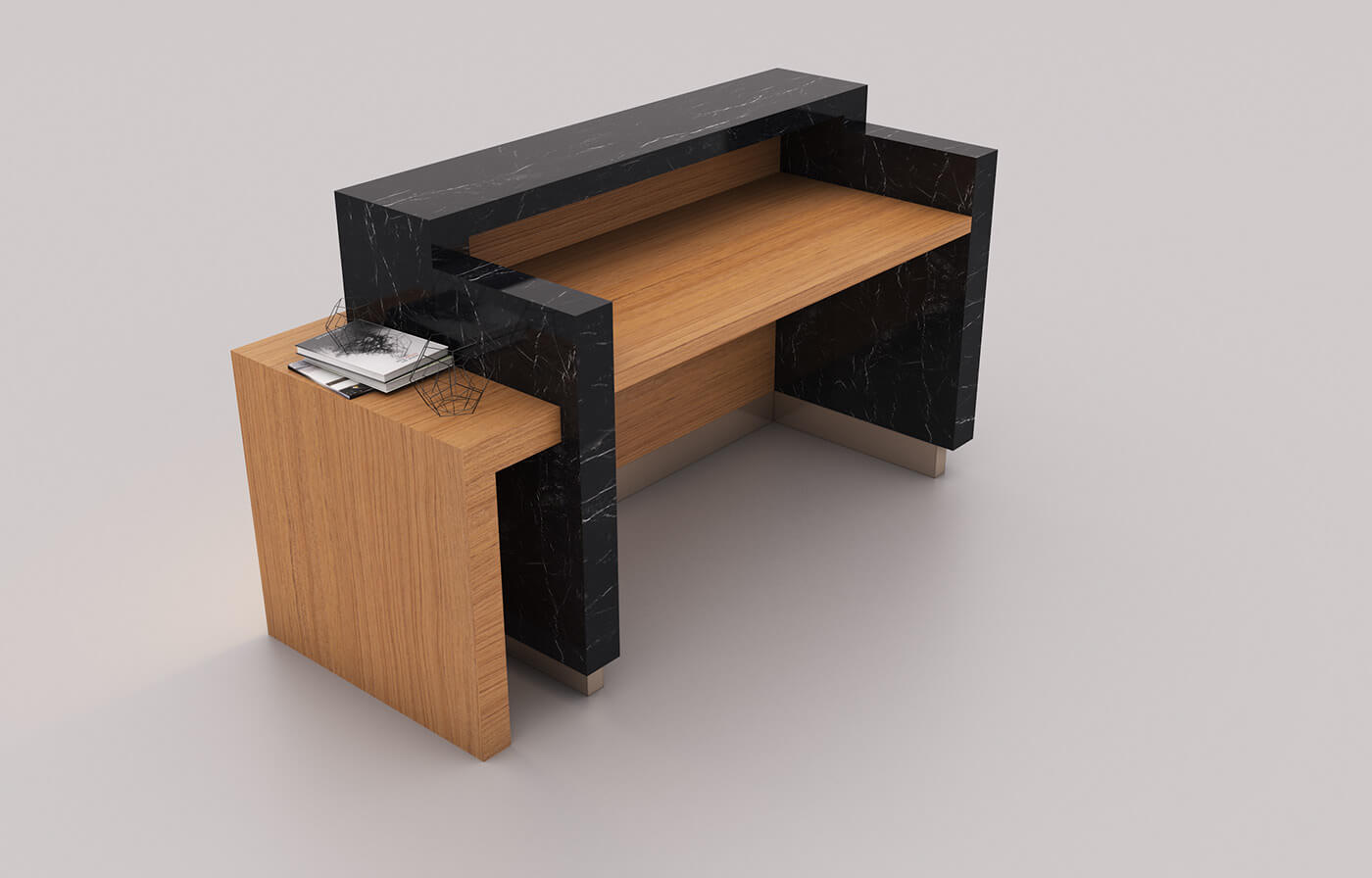hotel reception desk