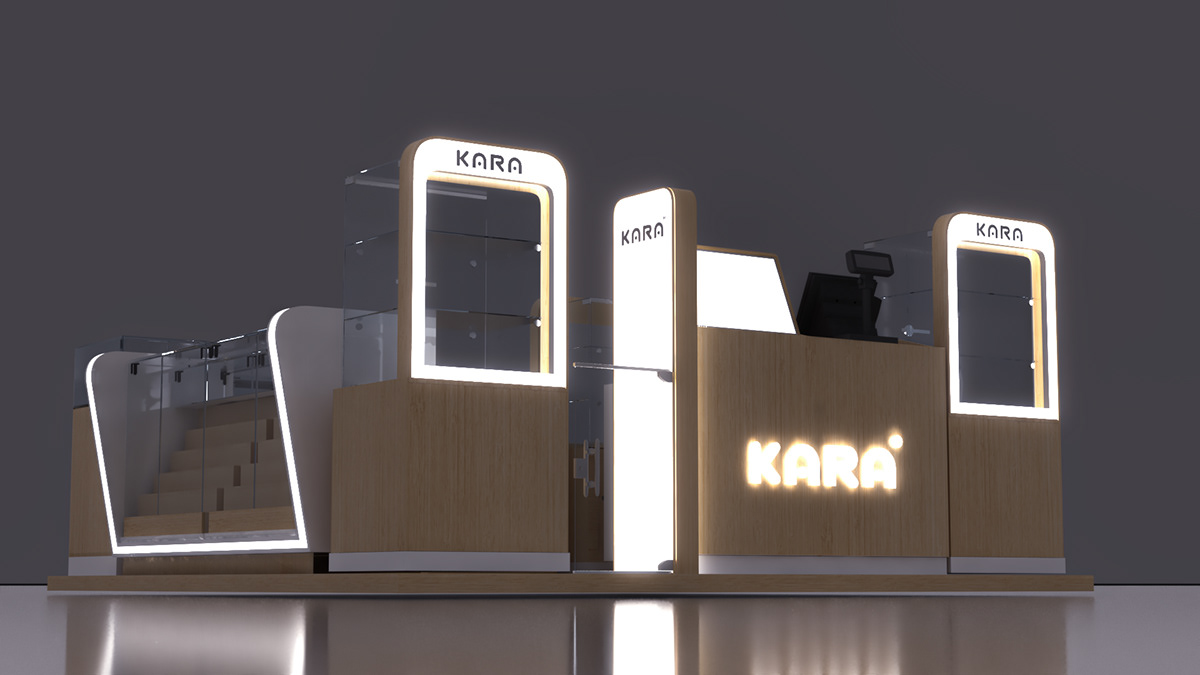 retail 3D kiosk