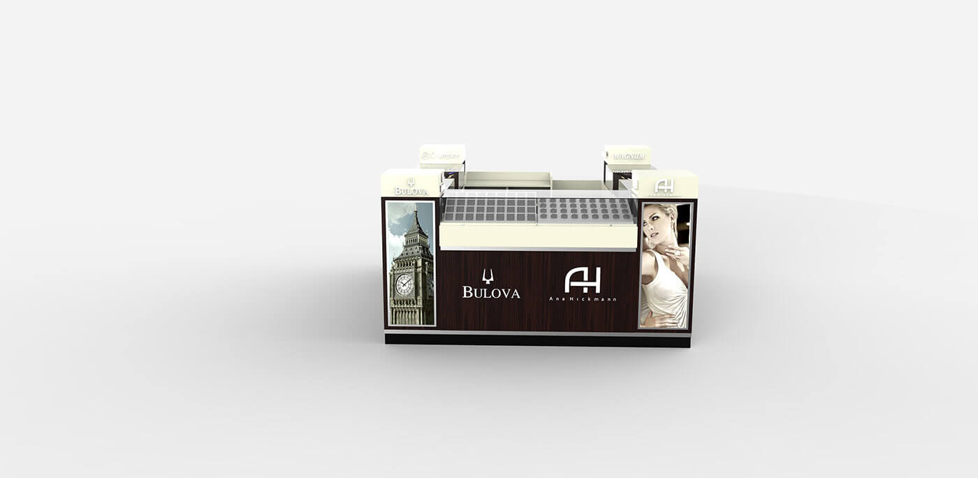 watches display kiosk 