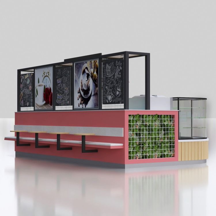 food booth in mall 