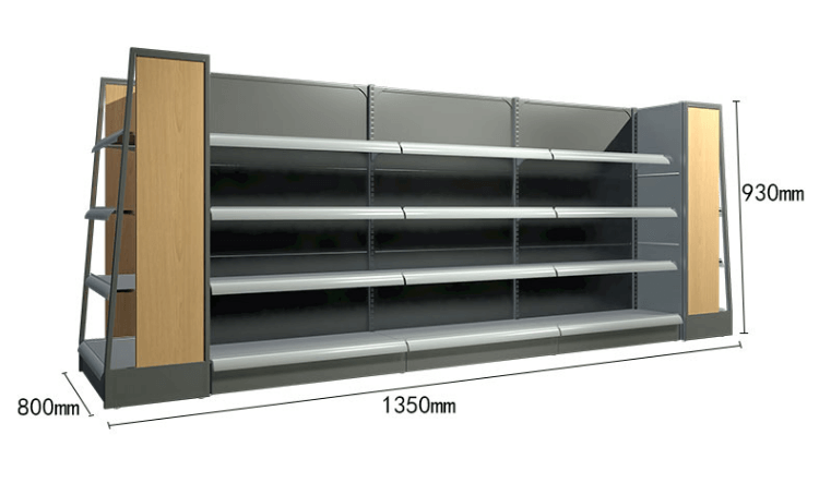 convenience store storage rack