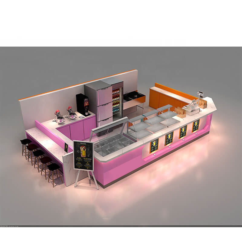 Dessert display kiosk