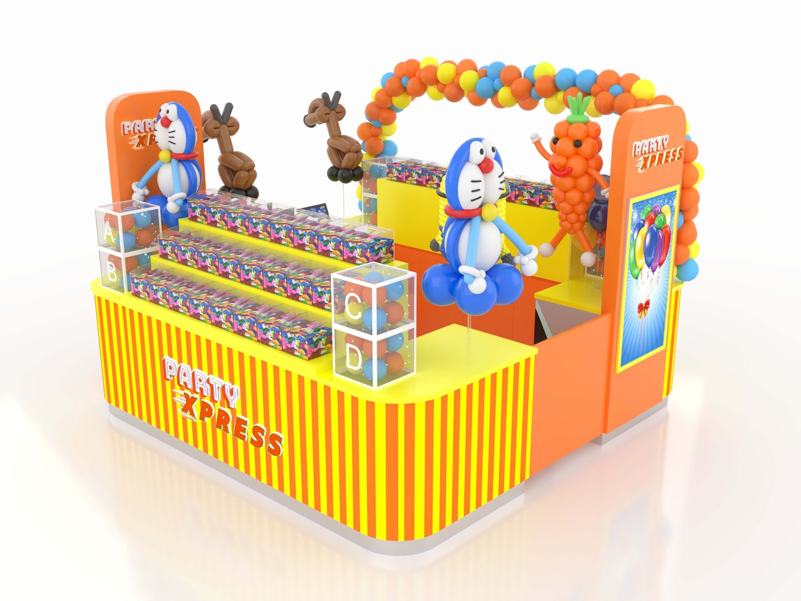 balloon kiosk
