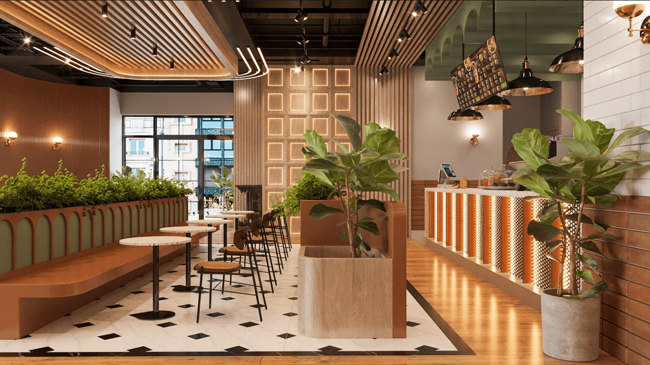 bubble tea shop