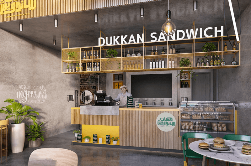 bar counter design