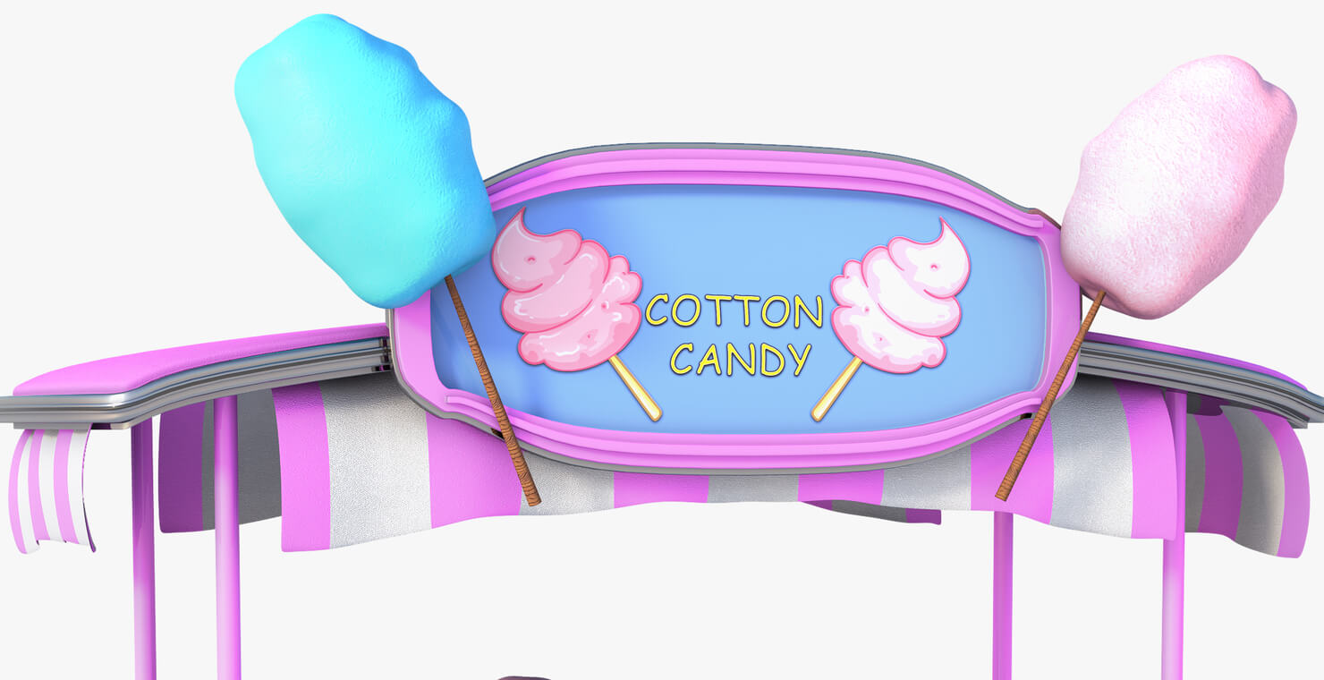 mobile candy counter 