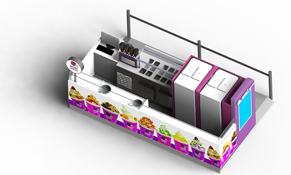 ice cream kiosk