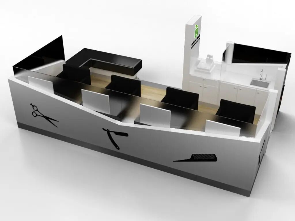 barber kiosk