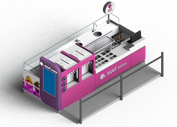 ice cream kiosk