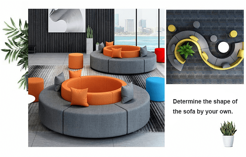 reception sofa