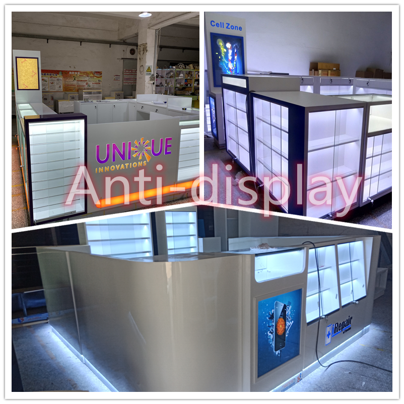anti-display phone display kiosk